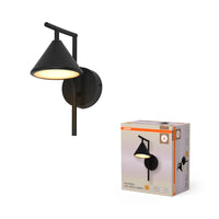 OSRAM DECOR Fuji Wall Wandleuchte 5W 930 Black