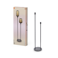 OSRAM Decor Stick Floor Dark Grey Standleuchte 146cm 2x E27, ohne Leuchtmittel