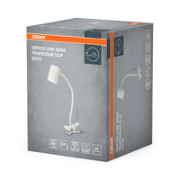 OSRAM Office Line Klemmleuchte mit Flexarm GU10 Weiß