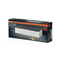 OSRAM ENDURA STYLE BRICKLUME Sensor, Solarleuchte, 6W, 850lm, weiß, indirekte Beleuchtung, Bewegungsmelder, Tageslichtsensor, IP65 Schutzklasse, 3. 000K Farbtemperatur, warmweiße Lichtfarbe