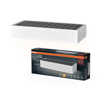 OSRAM ENDURA STYLE BRICKLUME Sensor, Solarleuchte, 6W, 850lm, weiß, indirekte Beleuchtung, Bewegungsmelder, Tageslichtsensor, IP65 Schutzklasse, 3. 000K Farbtemperatur, warmweiße Lichtfarbe