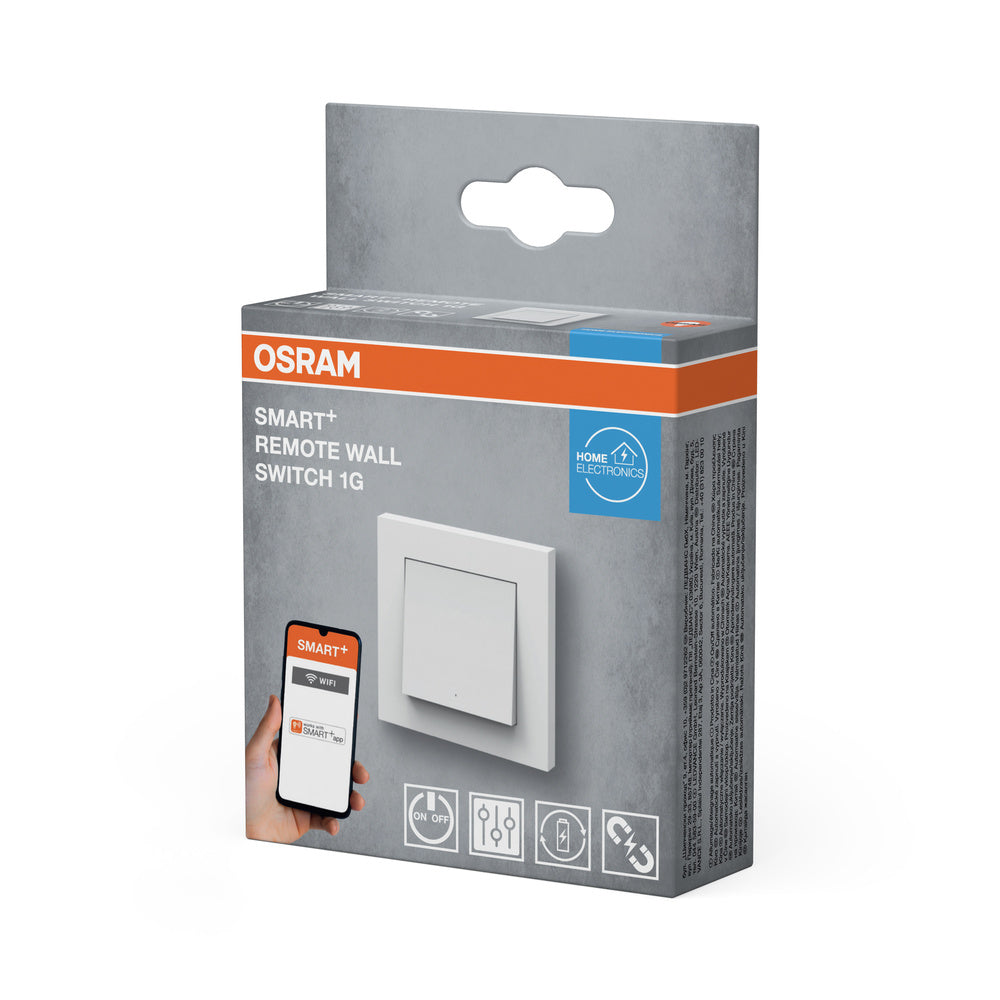 SMART+ WIFI REMOTE WALL SWITCH 1 Button