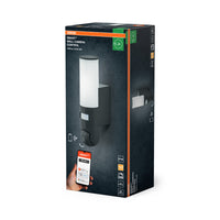 OSRAM Wifi SMART+ WALL CAMERA CONTROL Gartenleuchte mit HD Kamera Sensor 16W / 3000K Warmweiß