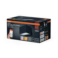 OSRAM SMART+ WiFi Brick Wide LED Wandleuchte Up/Down Dunkelgrau, 14W, 600lm, RGB+W 3000K, WiFi, Alexa, IP44 Außen