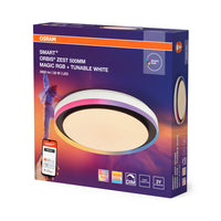 OSRAM SMART + WIFI Magic Deckenleuchte, w/s, 38W, 50cm, 1050lm