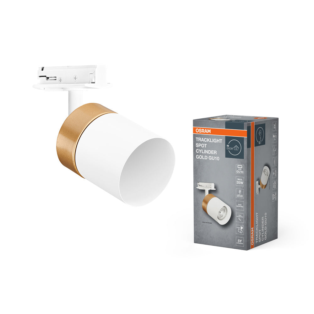 OSRAM TRACKLIGHT Schienensystem Leuchte, gold/weiß