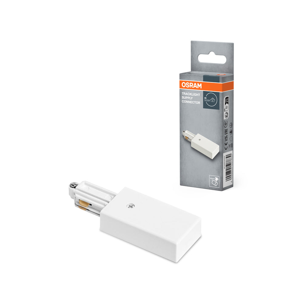 OSRAM TRACKLIGHT Einspeisung Stromschiene / Ersatzteil, weiß