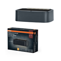 OSRAM Endura Style Solar LED Wandleuchte Updown, 7,6W, 3000K warmweiß, 520 lm, Tageslichtsensor, IP65