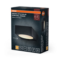 OSRAM Endura Style Solar LED Wandleuchte Down, 10,7W, 3000K warmweiß, 880 lm, PIR Sensor, IP65, 18 Tage