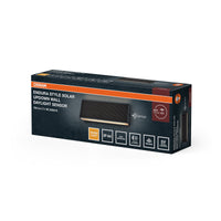 OSRAM Endura Style Solar LED Wandleuchte Updown, 7,1W, 3000K warmweiß, 410 lm, Tageslichtsensor, IP44