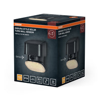 OSRAM Endura Style Solar LED Wandleuchte Turn, 10,3W, 3000K warmweiß, 890 lm, PIR Sensor, IP54, 140 Tage