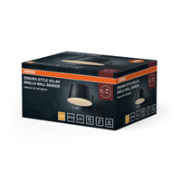 OSRAM Endura Style Solar LED Wandleuchte Brella, 10,1W, 3000K warmweiß, 930 lm, PIR Sensor, IP54, 18 Tage