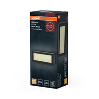OSRAM Endura Style LED Wandleuchte Nova, 10W, 3000K warmweiß, 700 lm, IP54, Aluminium dunkelgrau, 3 Wege