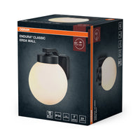 OSRAM Endura Classic LED Wandleuchte Erda, E27 Fassung, IP54, Aluminium dunkelgrau, Smart+ kompatibel