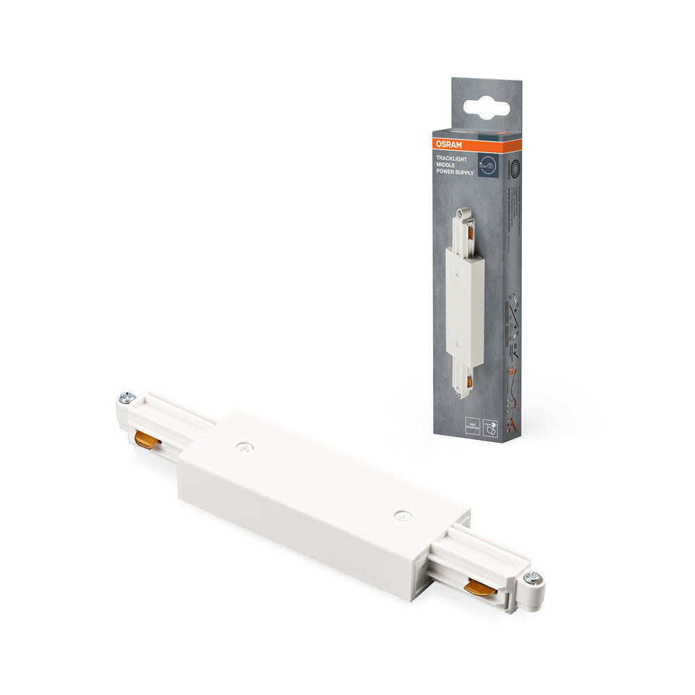 OSRAM TRACKLIGHT Einspeisung Stromschiene mittig weiß