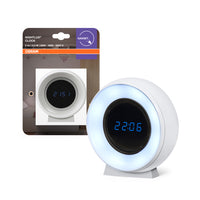 OSRAM NIGHTLUX Digitale Uhr & Nachtlicht, weiß, 0,3W, 5lm