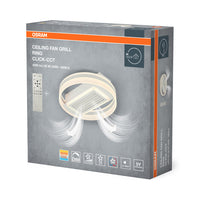 OSRAM LED Deckenventilator Ring 55W CCT Weiß 3000K-6500K