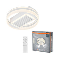 OSRAM LED Deckenventilator Ring 55W CCT Weiß 3000K-6500K