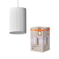 OSRAM DECOR Plaster Routes Tube Pendelleuchte 1xE27 Weiß