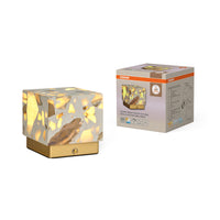OSRAM DECOR Gleam Akku Tischleuchte, 2W Touch CCT, dimmbar, weiß