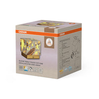 OSRAM DECOR Gleam Akku Tischleuchte, 2W Touch CCT, dimmbar, weiß