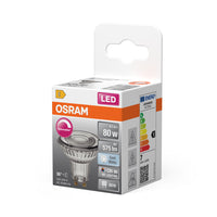 OSRAM LED Lampe LED SUPERSTAR PAR16 7W 940 GU10, 575 lm, 4000 K, Kaltweiß