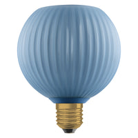OSRAM DECOR LED-Lampe farbiges Glas Kugel blau