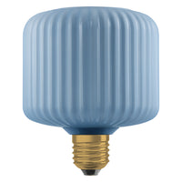 OSRAM DECOR LED-Lampe farbiges Glas quadratisch blau