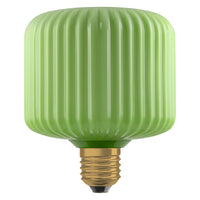 OSRAM DECOR LED-Lampe farbiges Glas quadratisch grün