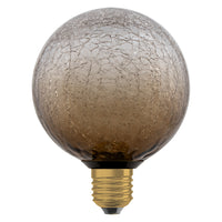 OSRAM DECOR LED-Lampe Elektroglas groß gold
