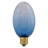 OSRAM DECOR LED-Lampe Krackelglas lang blau