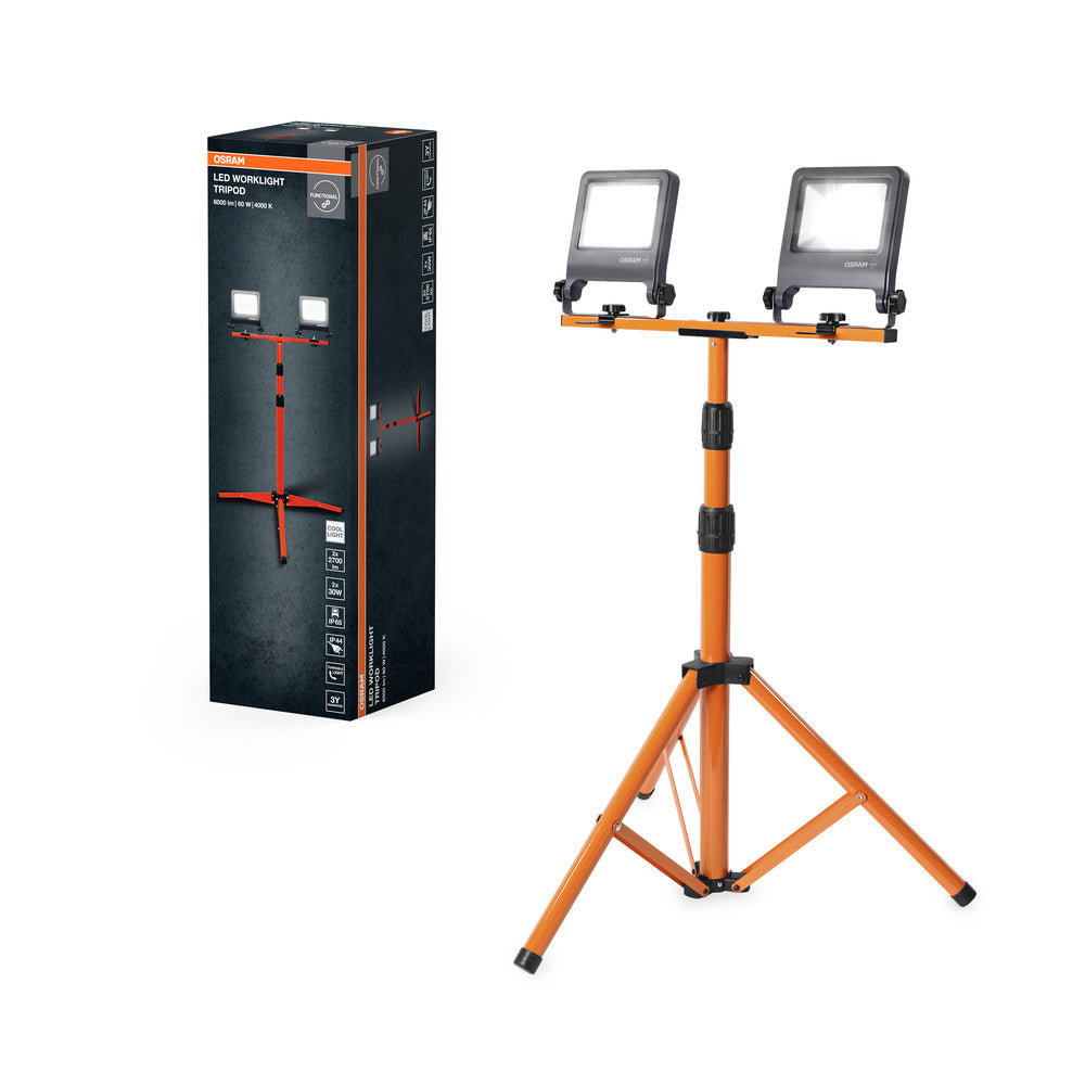 OSRAM WORKLIGHTS Baustrahler TRIPOD 2X30 W 4000 K