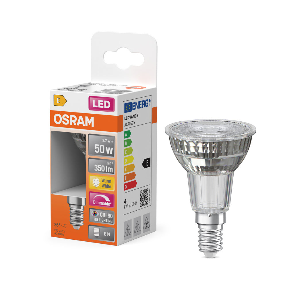 OSRAM LED Lampe LED SUPERSTAR PAR16 3.7W 927 E14, 350 lm, 2700 K, Warmweiß