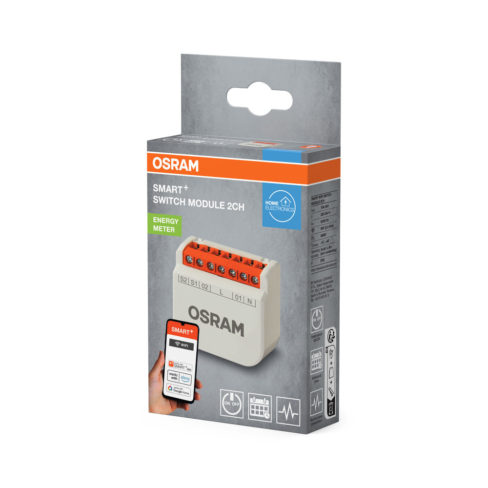 SMART+ WIFI SWITCH MODULE 2 Channel