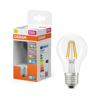 OSRAM LED Retrofit Classic A Lampe klar (ex 40W) 4,5W / 6500K Kaltweiß E27