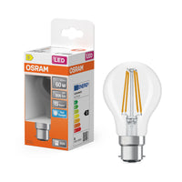 OSRAM LED Retrofit Classic A 5.9W 865 klar B22d