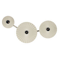 OSRAM DECOR Plisse Wandleuchte 3xE27 Beige