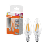 OSRAM LED Retrofit Classic B 3.4W 840 klar E14