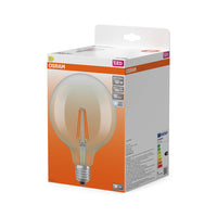 OSRAM LED Star Classic Lampe, Ballform, 7W, 806lm, Klar, E27 , Kaltweiß