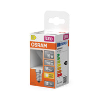 OSRAM LED Retrofit Classic P 1W 827 klar E14