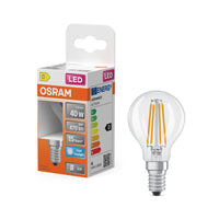 OSRAM LED Retrofit Classic P 3.4W 865 klar E14