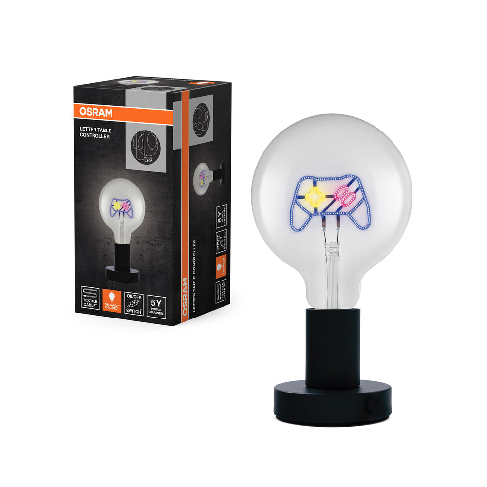 OSRAM 1906 LETTER TABLE Tischleuchte Game Controller 1.2W E27