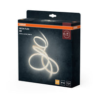 OSRAM Neon Flex dekorative Outdoor-LED-Strips warmweiß 5m aus Silikon, IP44-Schutz, indirekte und direkte Beleuchtung für Garten und Balkon