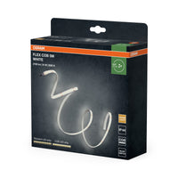OSRAM FLEX COB OUTDOOR 5M LED-Streifen, weiß, 22W, 800lm, warmweißes Licht, COB-Technologie, homogene Lichtverteilung, lange Lebensdauer, einfache Montage, SchutzkIasse IP44, 3000K