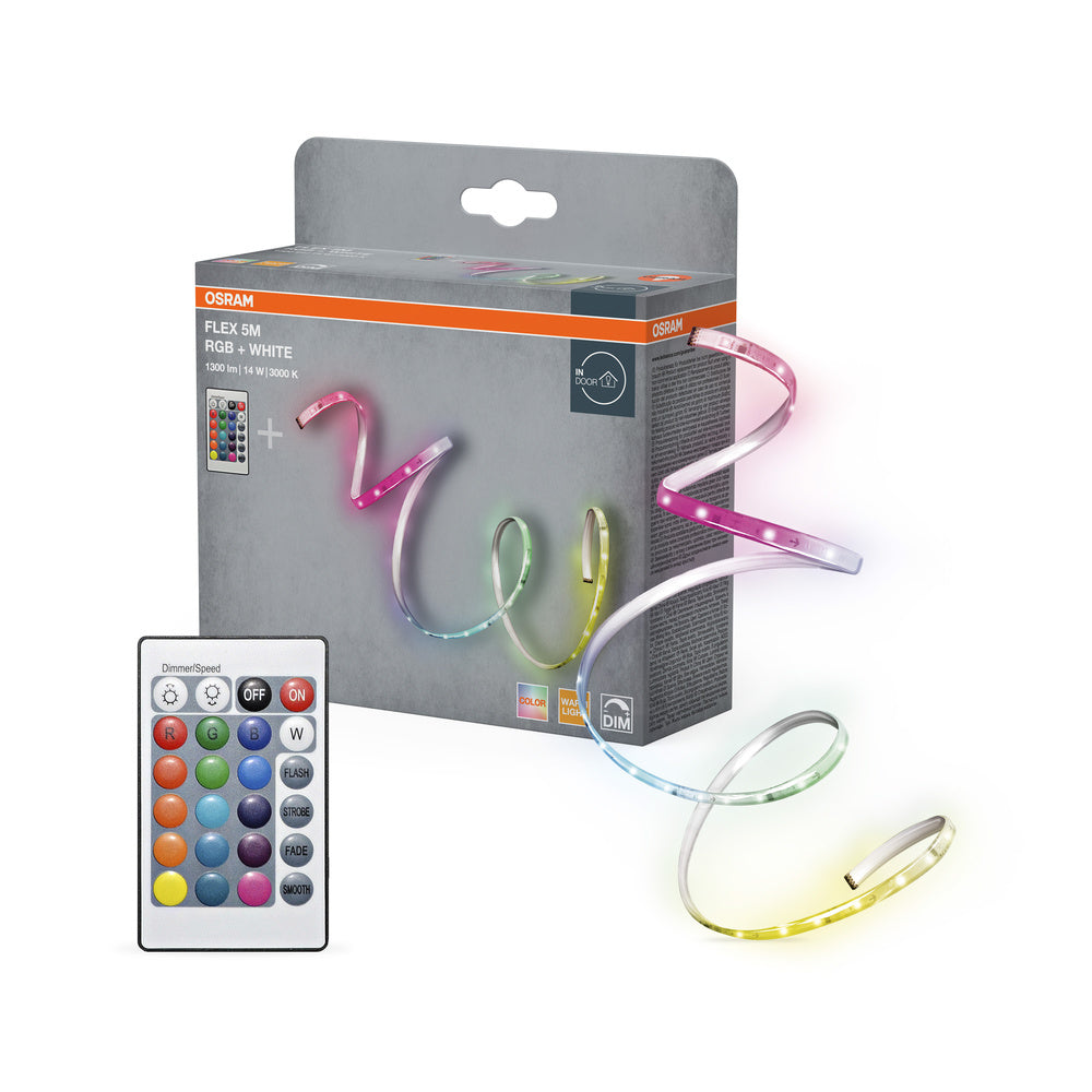 OSRAM FLEX 5M LED-Streifen RC, weiß, 14W, 900lm