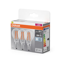 OSRAM LED BASE Classic P 5.9W 840 klar E14