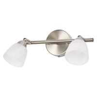 OSRAM LED Spot Cup Deckenleuchte 2xG9 Gebürstetes Nickel
