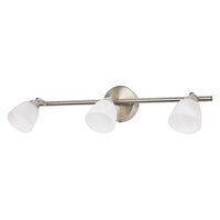 OSRAM LED Spot Cup Deckenleuchte 3xG9 Gebürstetes Nickel