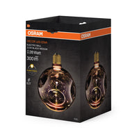 OSRAM DECOR LED-Lampe Elektroglas mittel schwarz