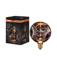 OSRAM DECOR LED-Lampe Elektroglas mittel schwarz